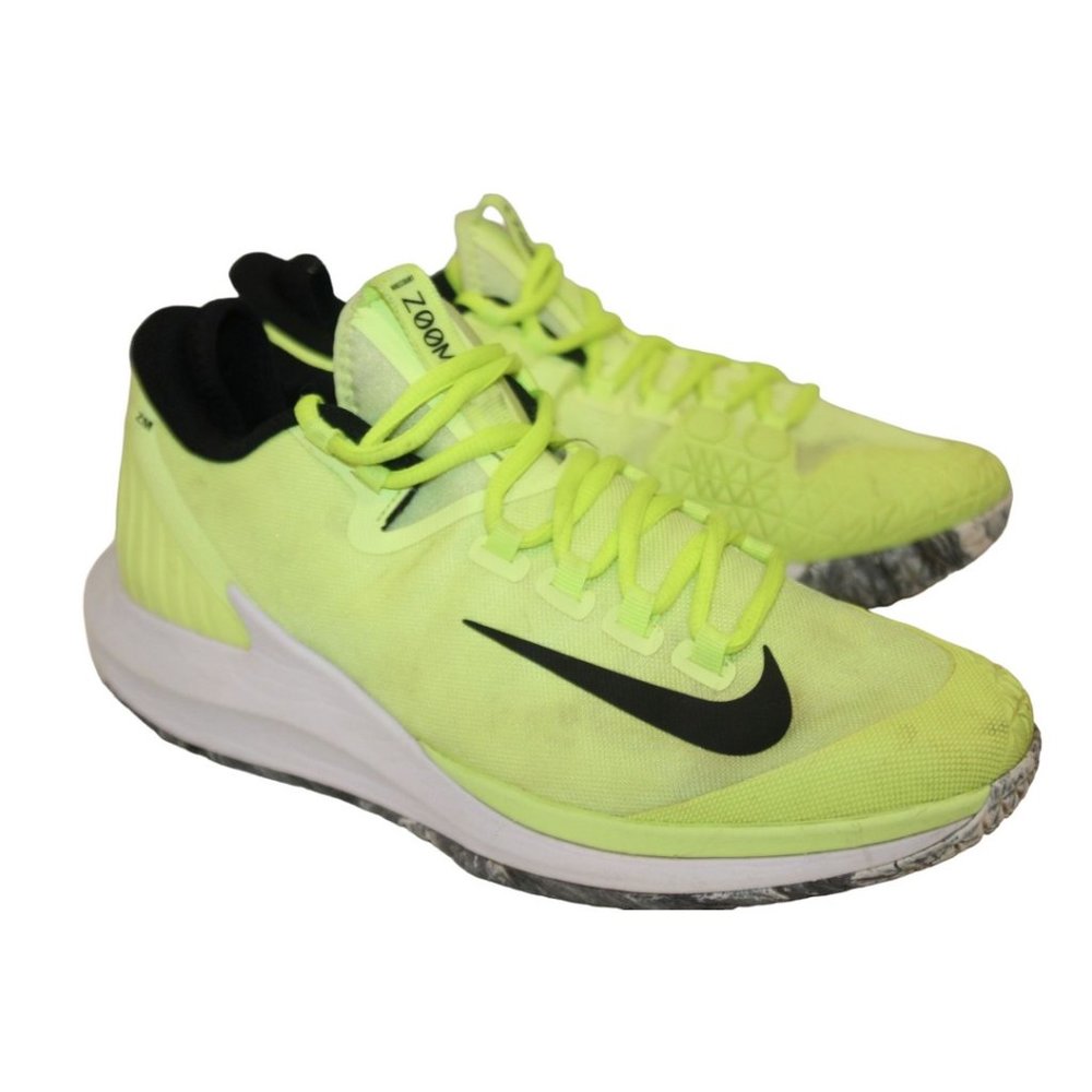 NIKE Court AO5021-700 Womens Air Zoom Zero Volt SNEAKERS / SHOES Lace-Up Sz 7.5